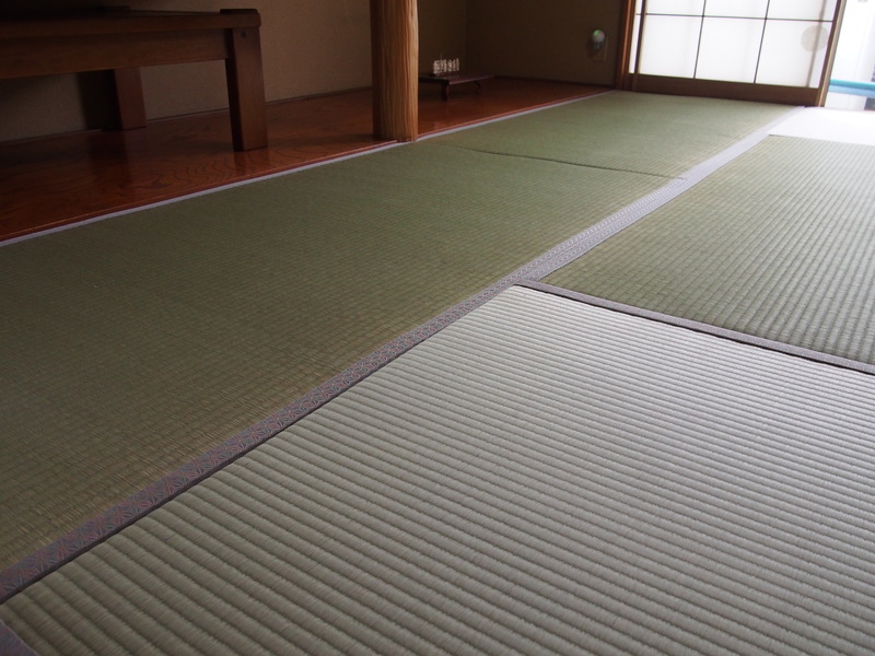 畳を表替え！畳ならではの、い草の匂いと緑が心地いい☆足利市